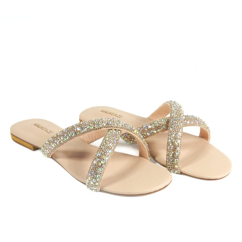 Women Formal Slippers - 40738S - Slippers - Walkeaze